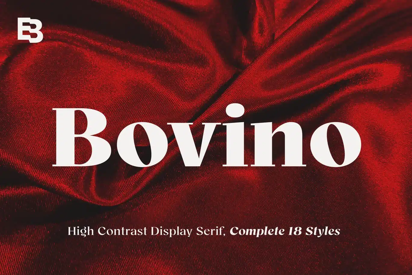 Bovino Font font preview