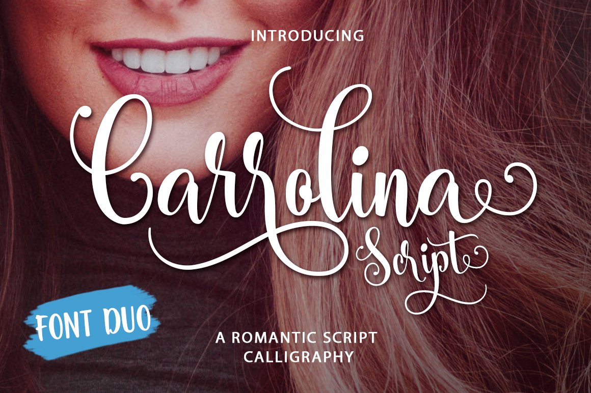 Carrolina Font font preview