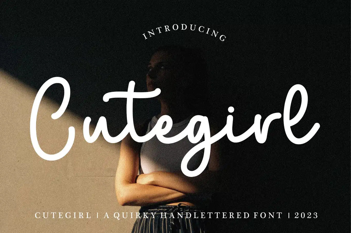 Cutegirl – quirky script font font preview
