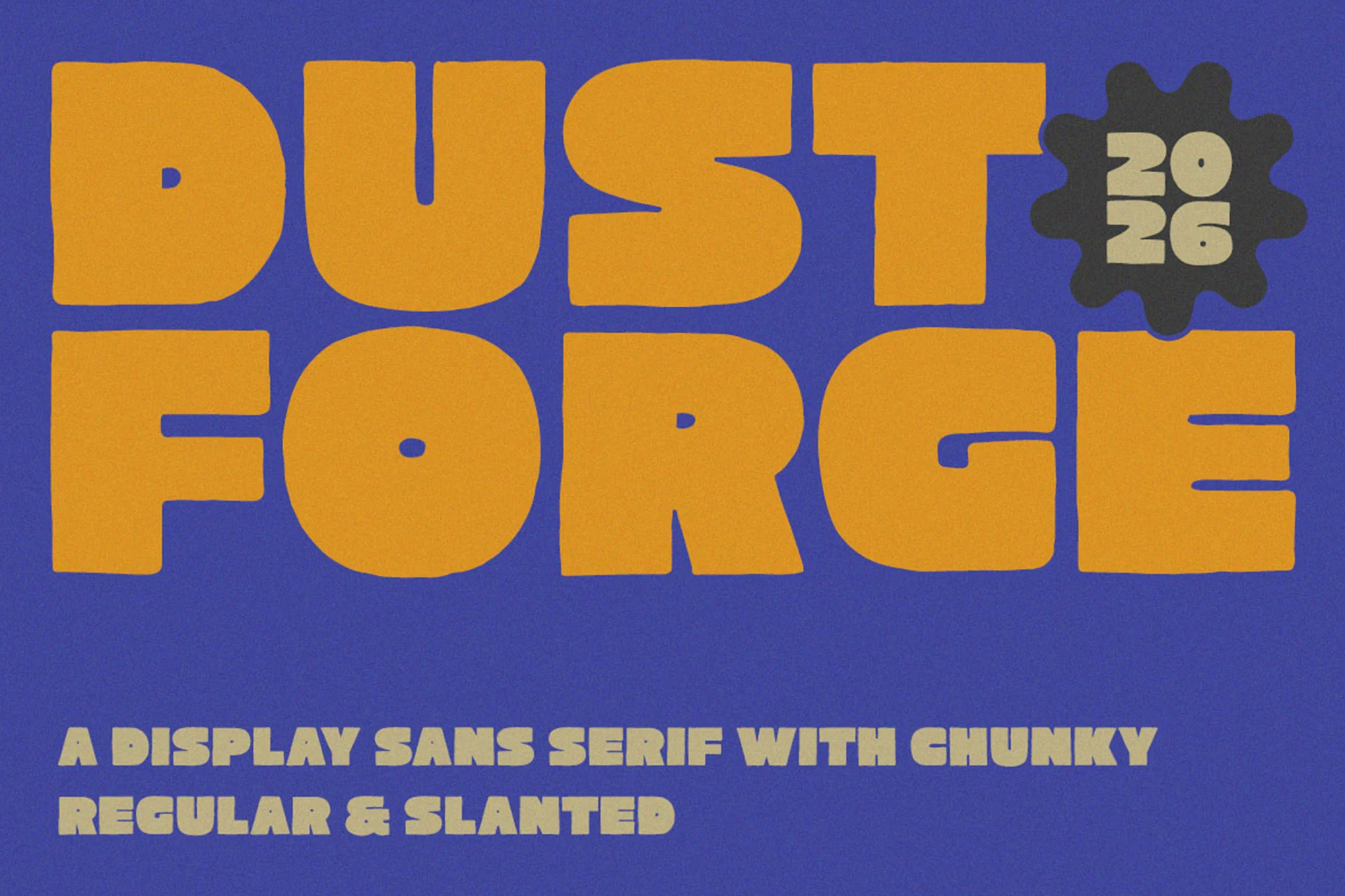 Dust Forge Font font preview