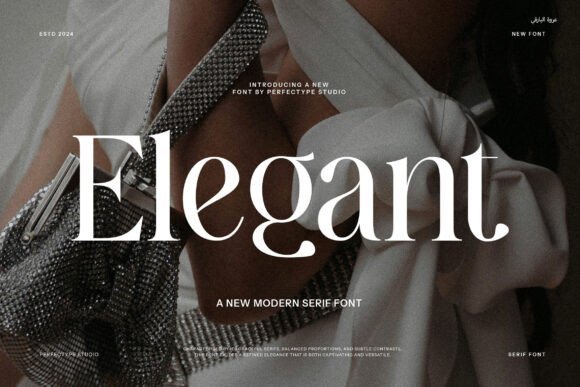 Elegant Font font preview