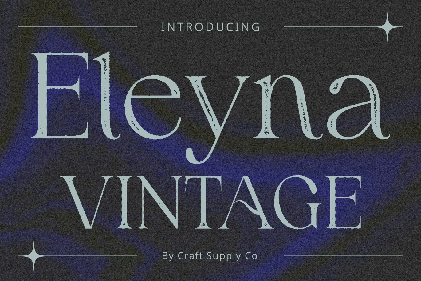 Eleyna Vintage Font font preview