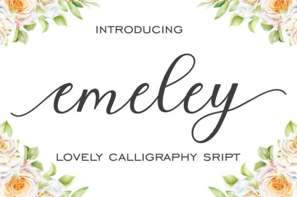 Emeley Font font preview