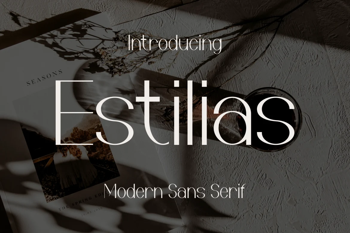 Estilias Font font preview
