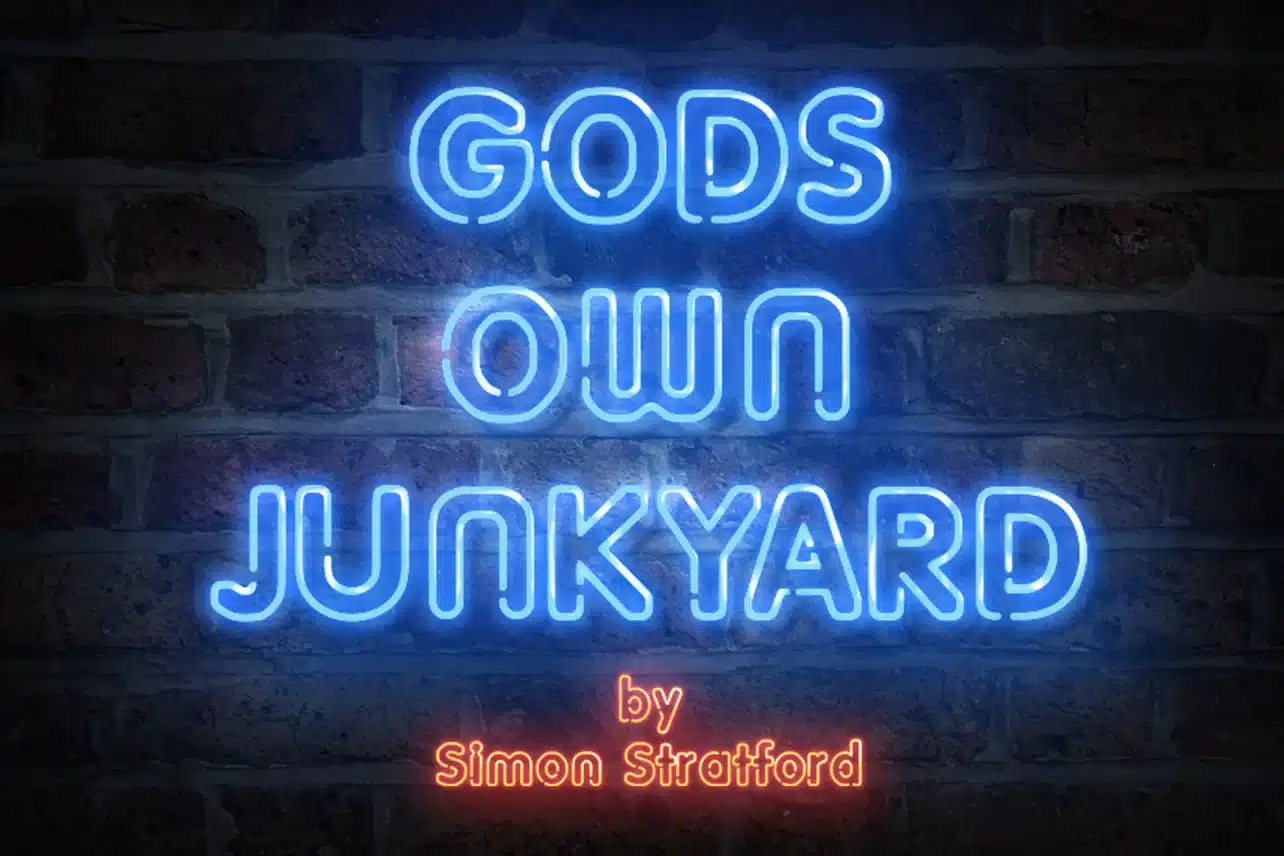 Gods own junkyard Font font preview
