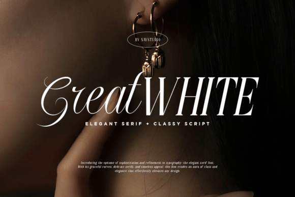 Great White Font font preview
