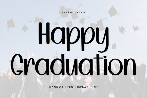 Happy Graduation Font font preview