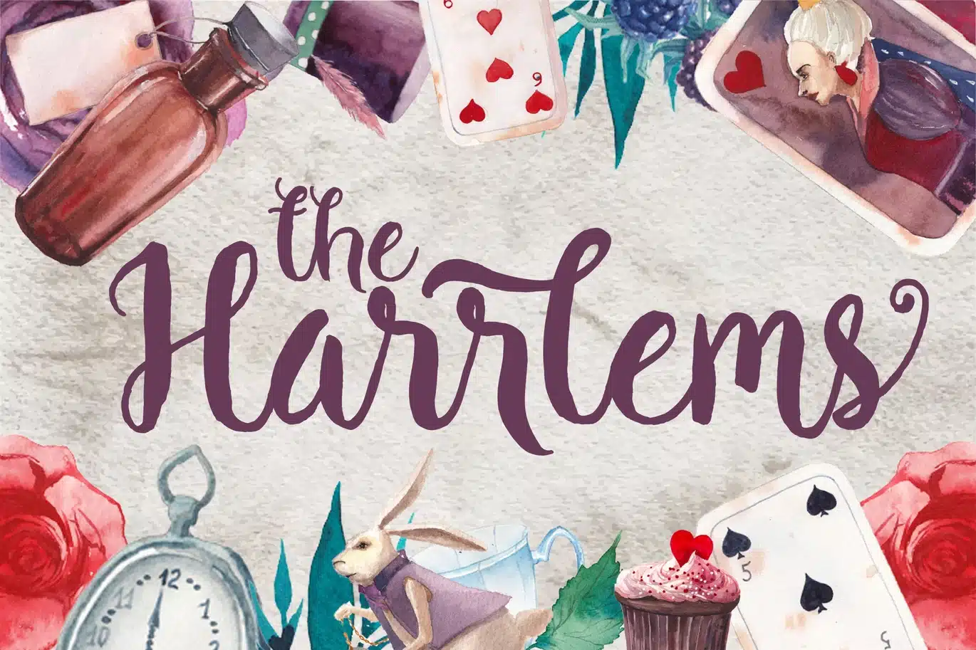 Harrlems Font font preview
