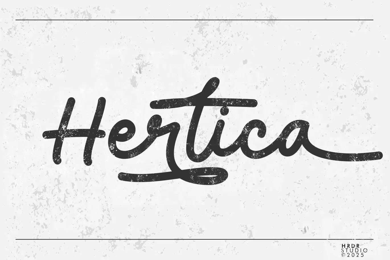 Hertica Font font preview