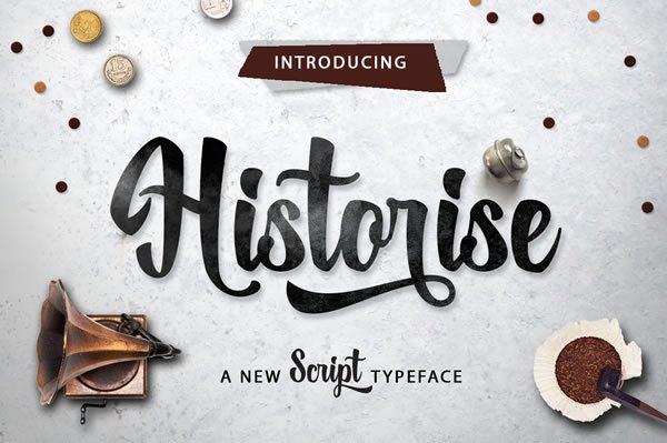 Historise Font font preview