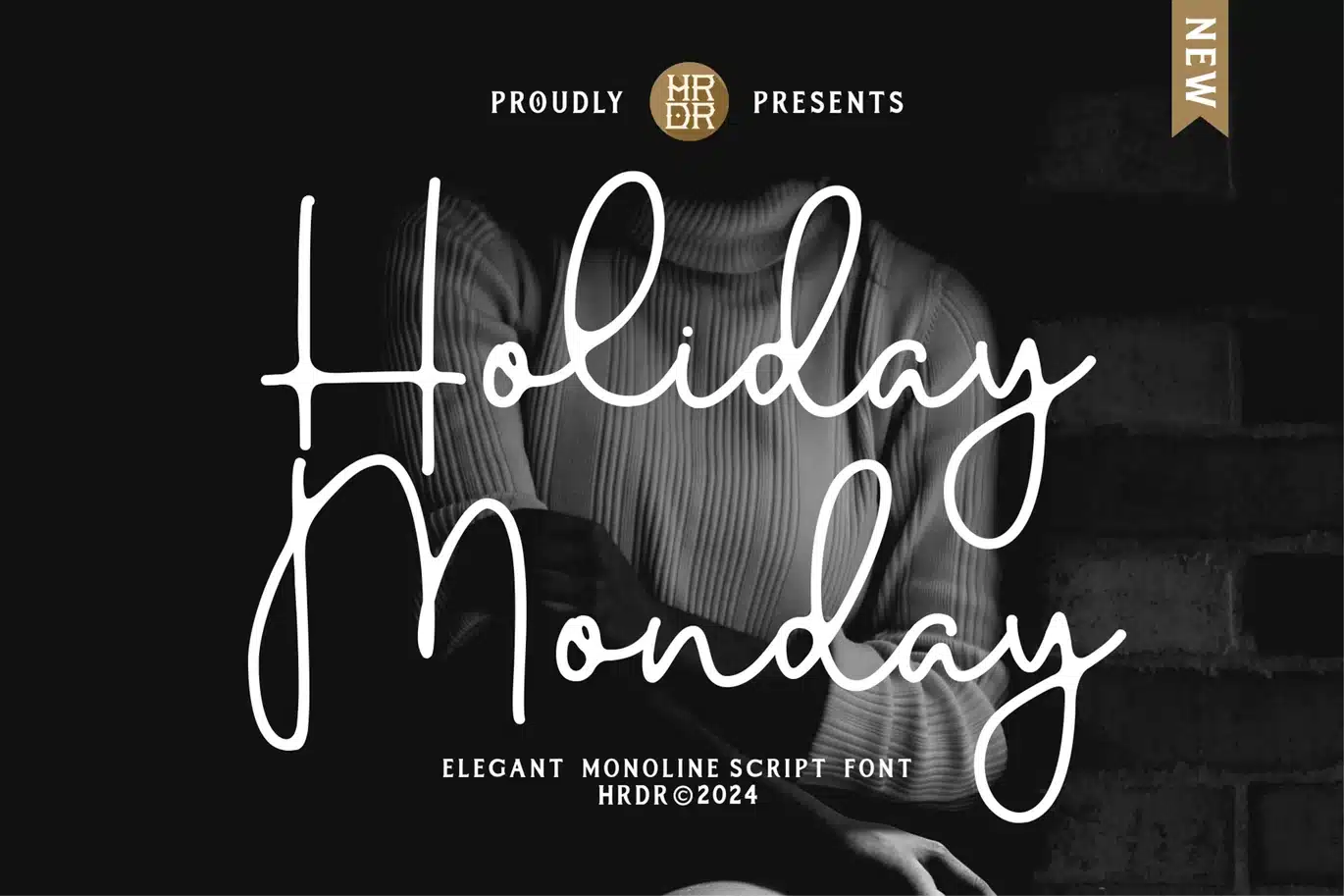 Holiday Monday Font font preview