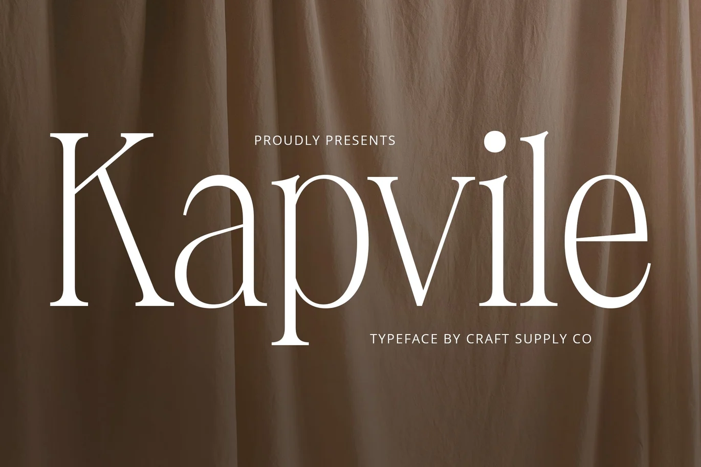Kapvile – Elegant Font font preview