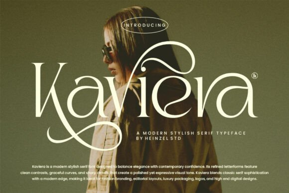 Kaviera Font font preview