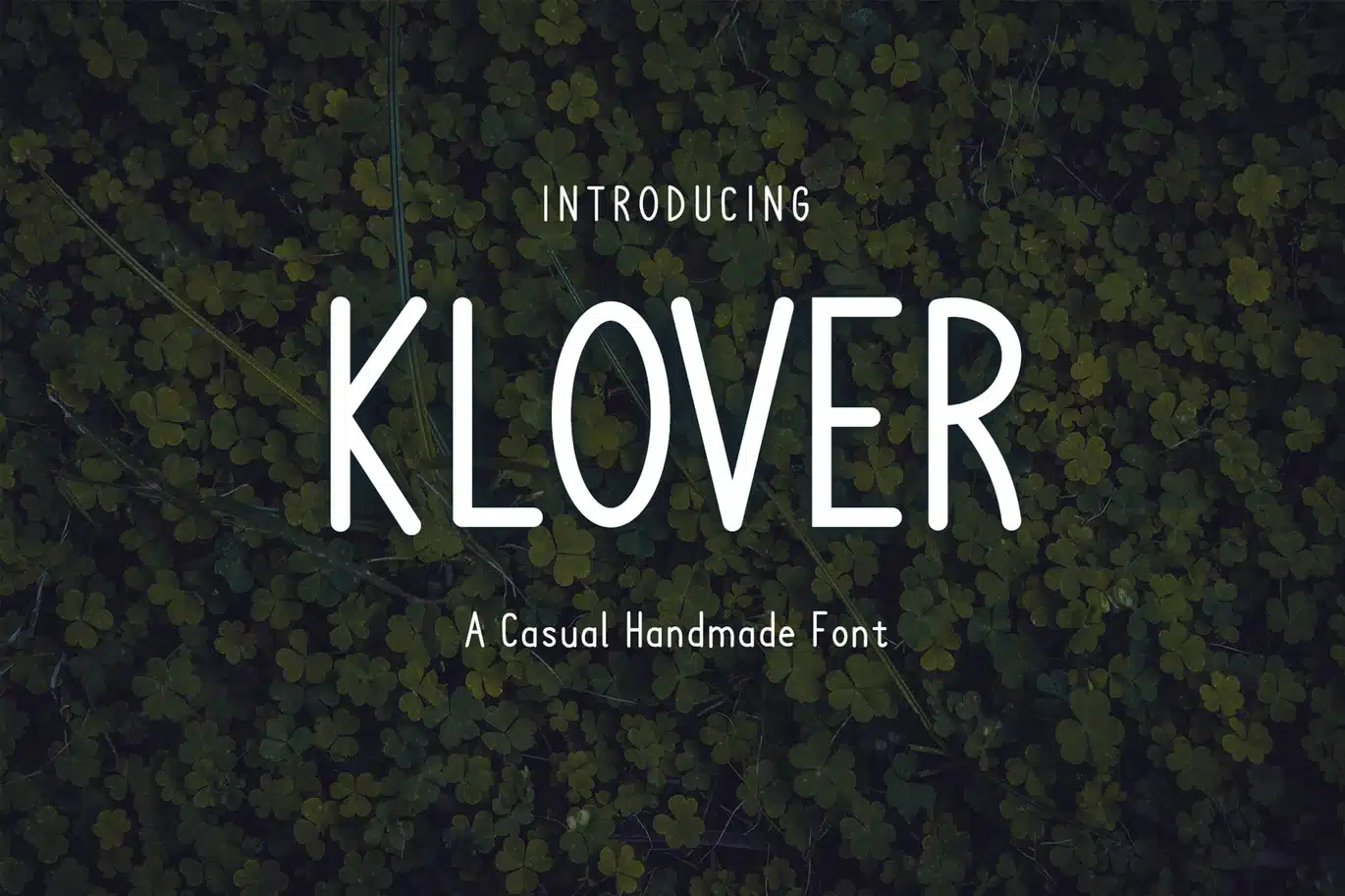 Klover – Casual Font font preview