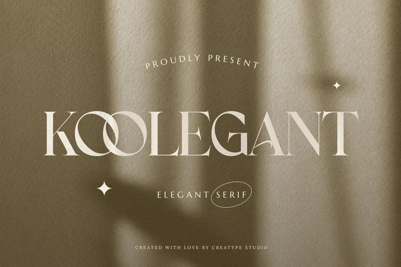 Koolegant Elegant Serif Font font preview