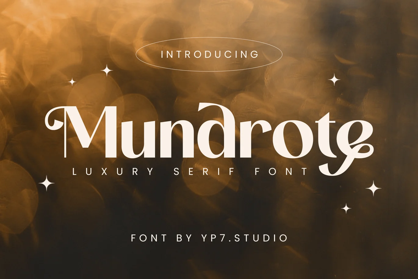 Luxury Font – Mondrote font preview