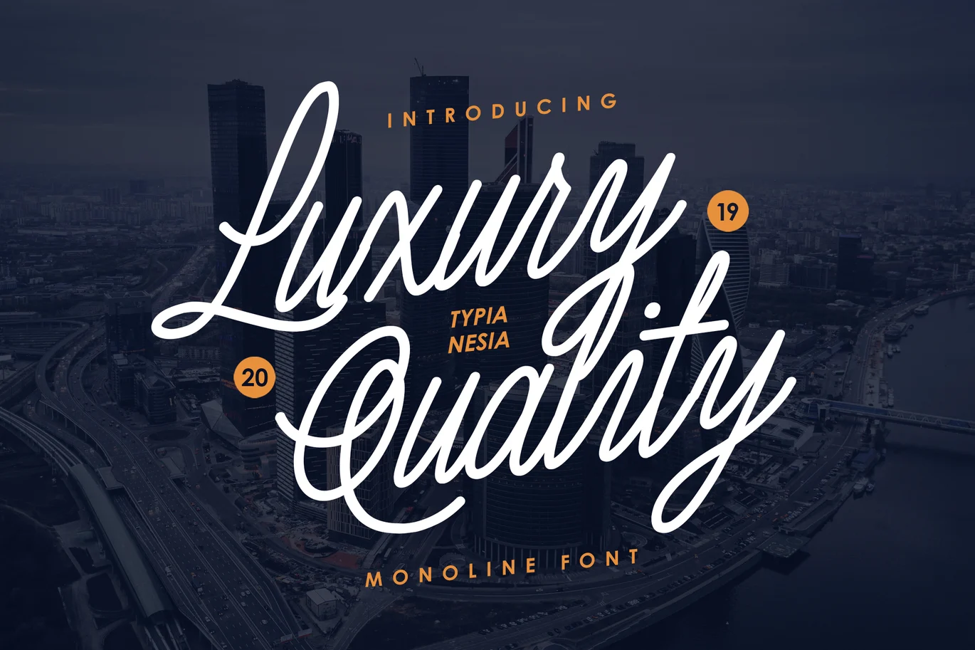 Luxury Quality Font font preview