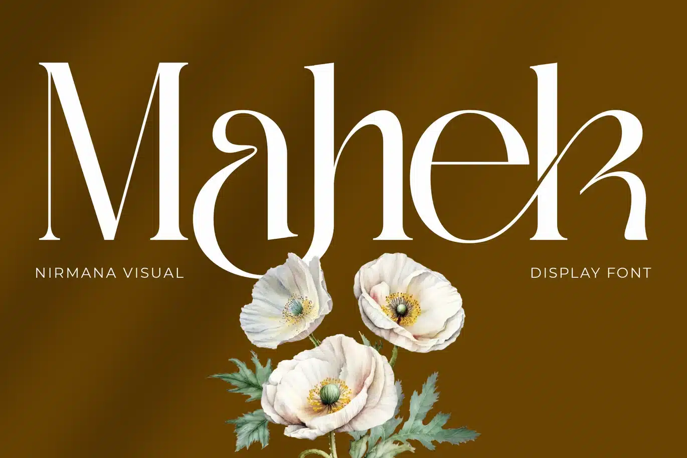 Mahek – Branding Logo Font font preview