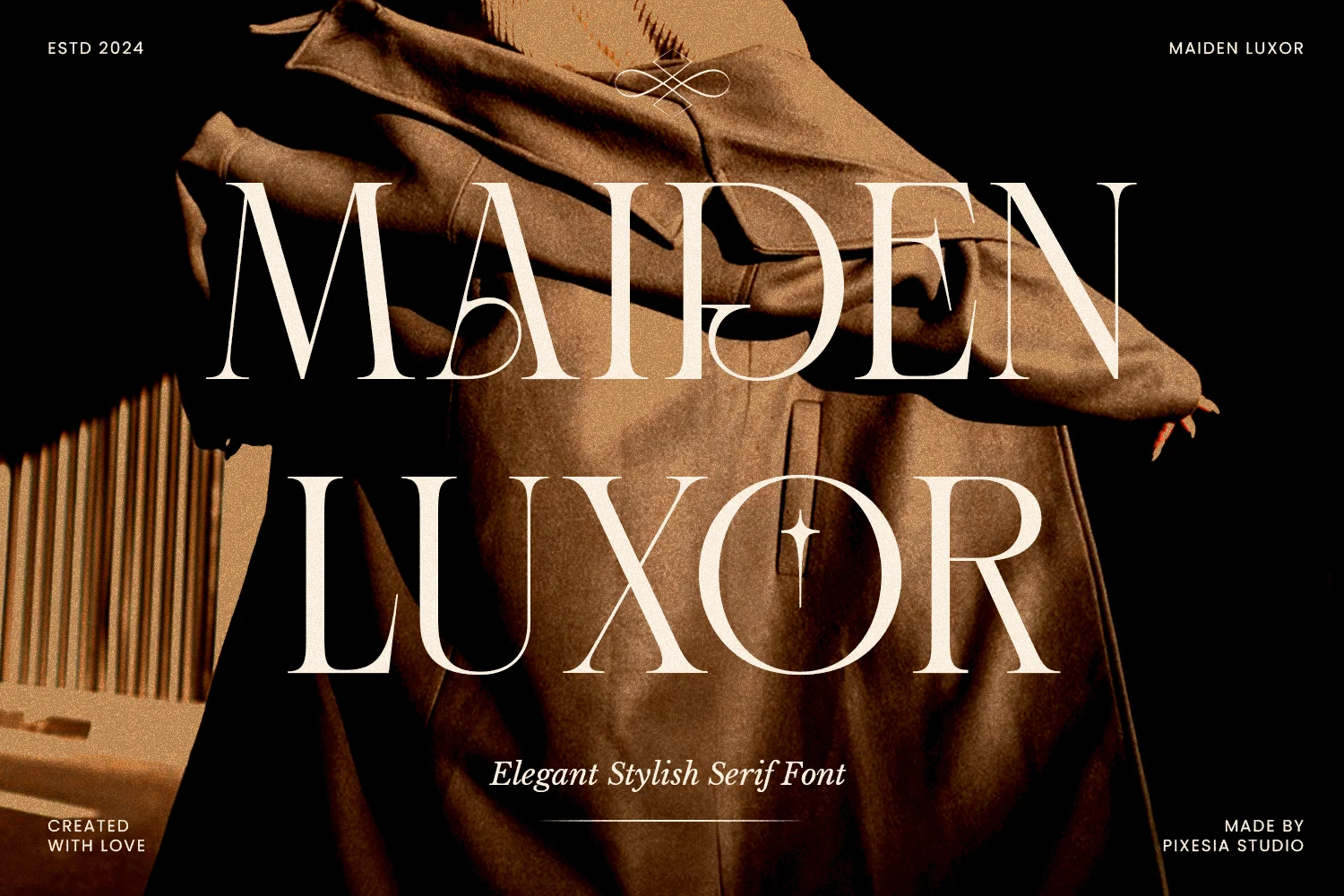 Maiden Luxor – Modern Luxury Serif Font font preview