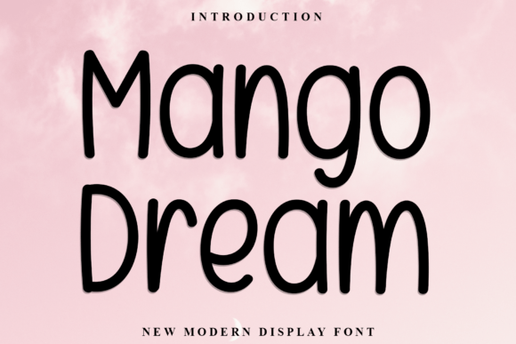 Mango Dream Font Font font preview