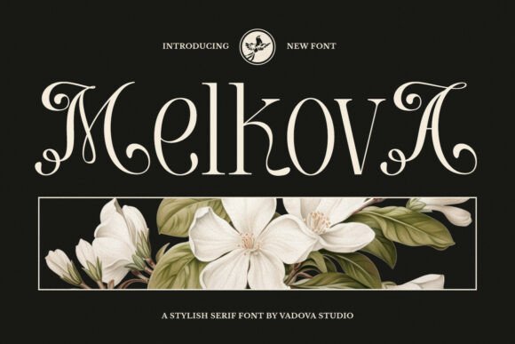 Melkova Font font preview