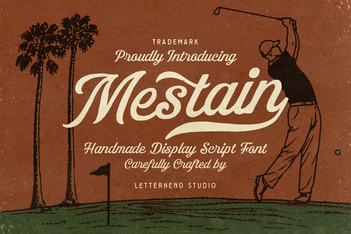 Mestain Font font preview