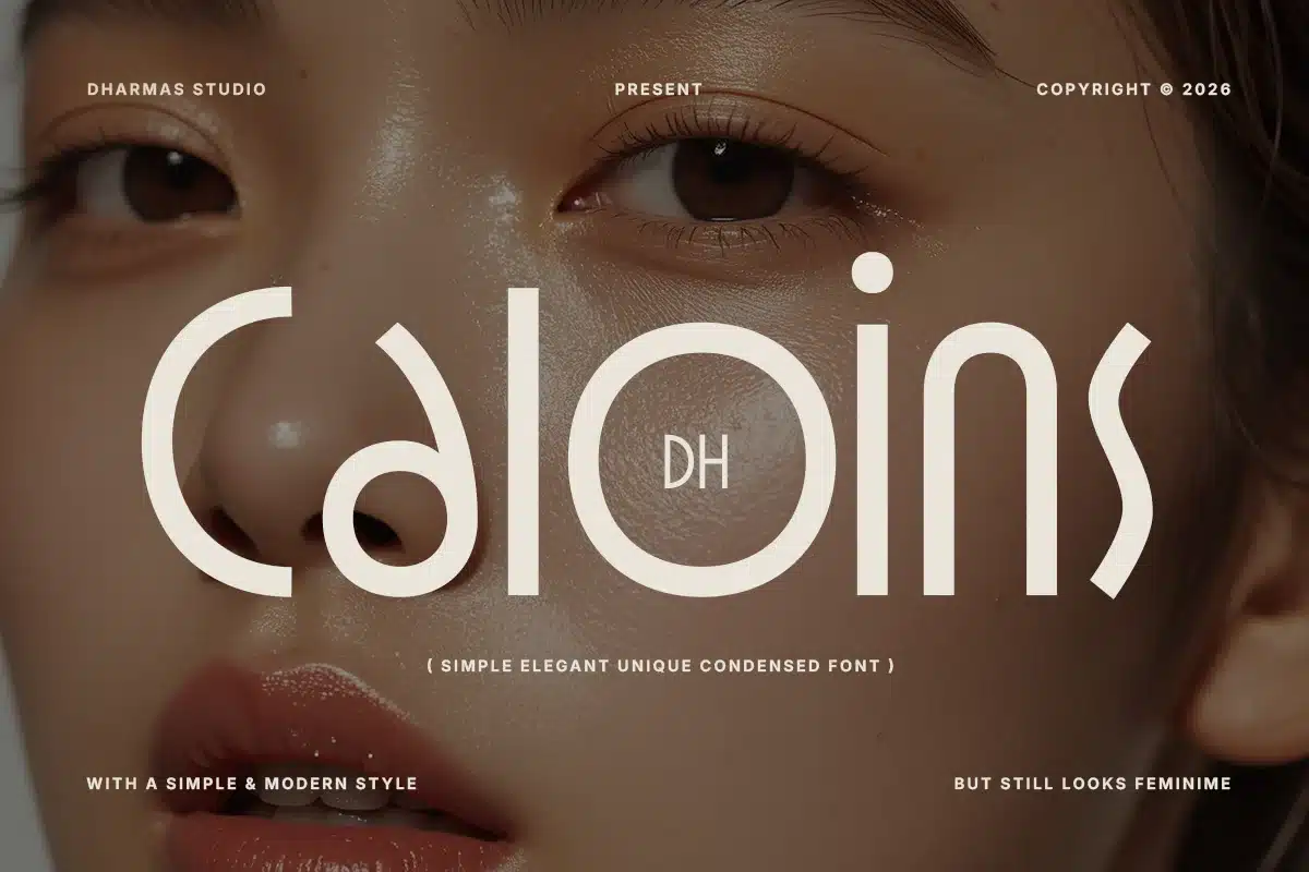 Modern Elegant Branding Font – Caloins font preview