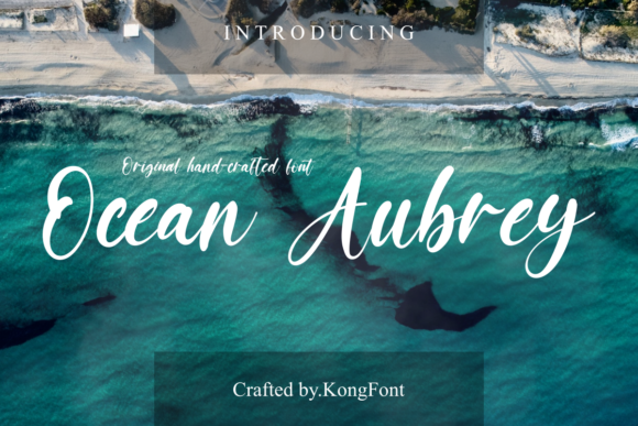 Ocean Aubrey Font font preview