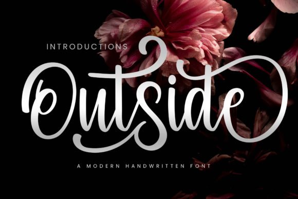 Outside Font font preview