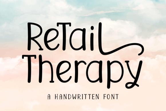 Retail Therapy Font font preview