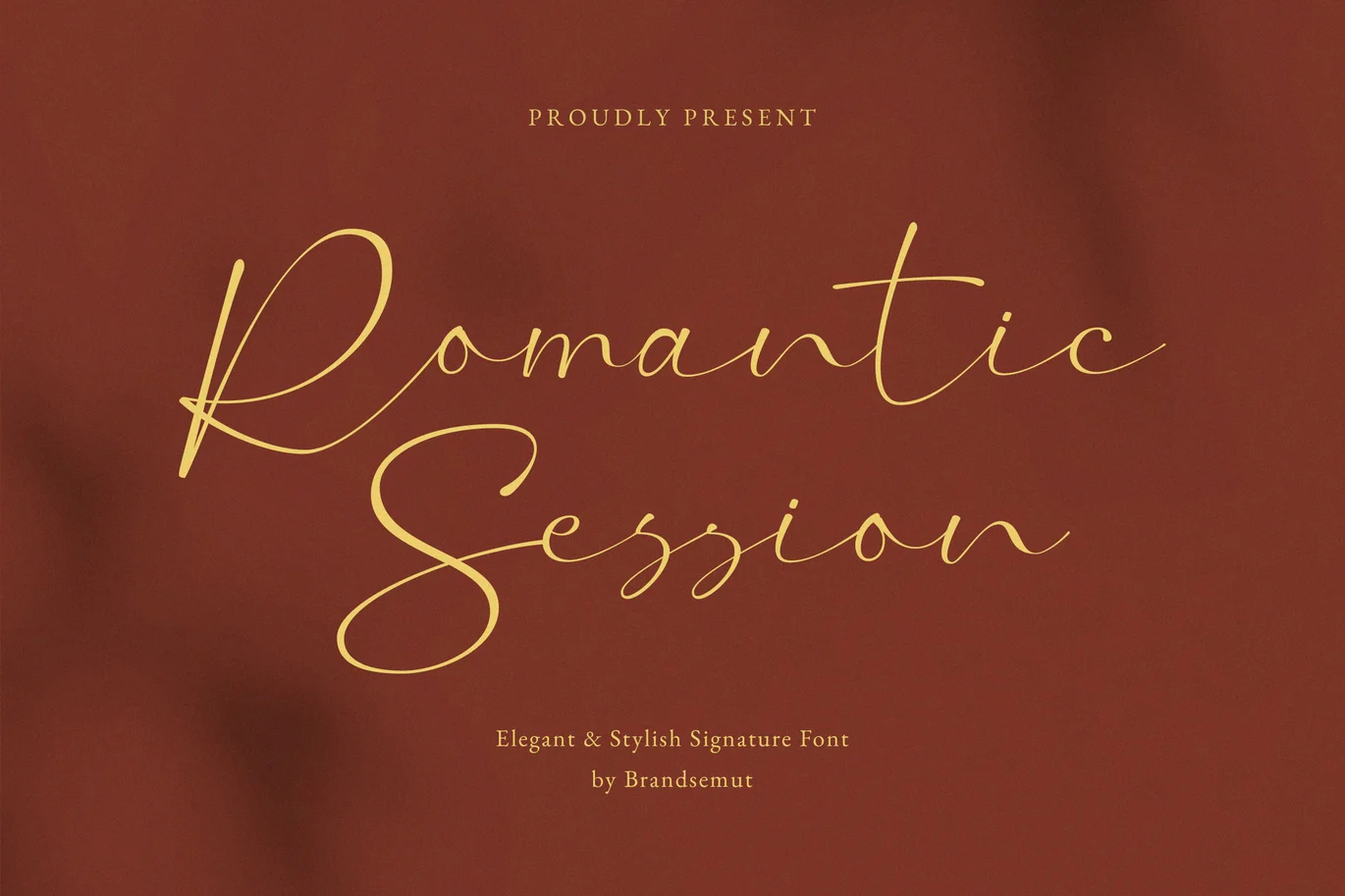 Romantic Session – Elegant Handwritten Script Font font preview