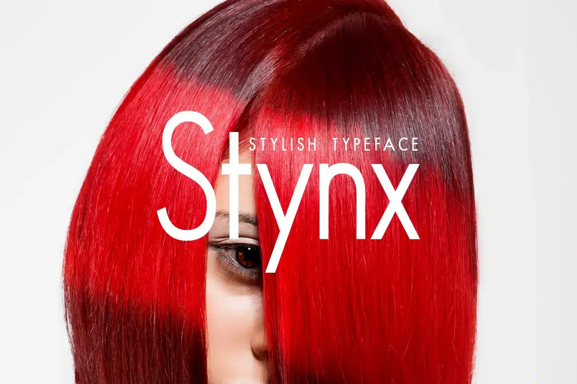 STYNX – Stylish Fashion / Display Typeface Font font preview