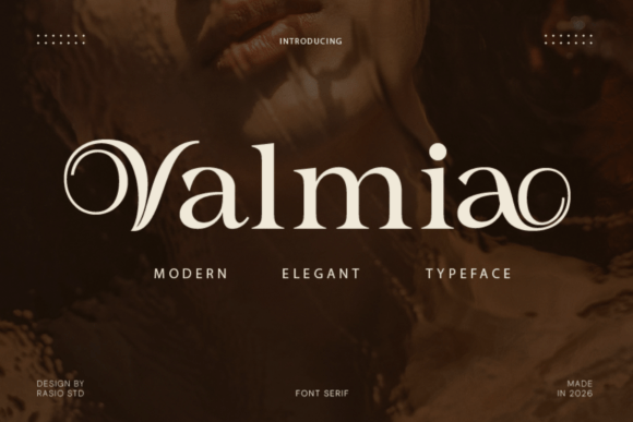 Valmia Font font preview