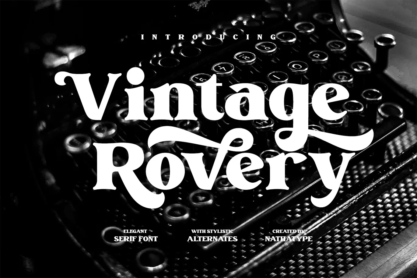 Vintage Rovery – Vintage Fonts font preview