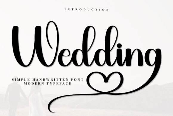 Wedding Font font preview