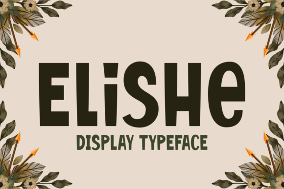 Elishe Font font preview