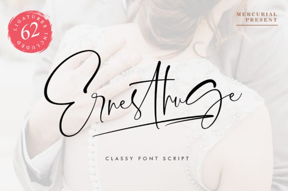 Ernesthuge Font font preview