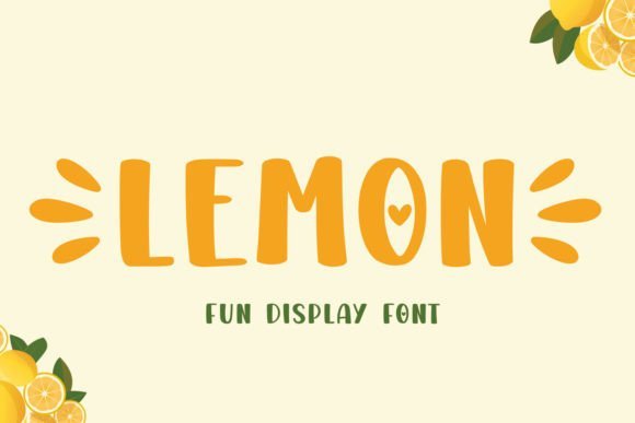 Lemon Font font preview