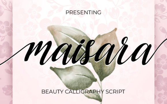 Maisara Script Font font preview